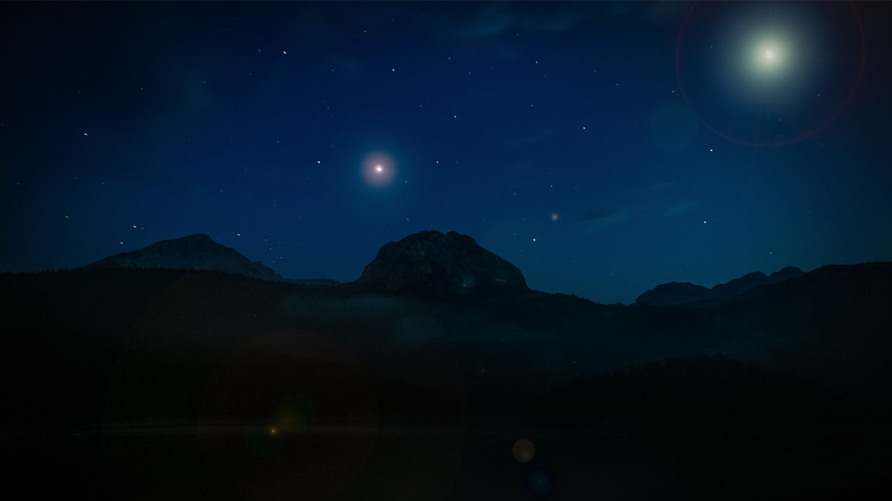 Night in NP Durmitor